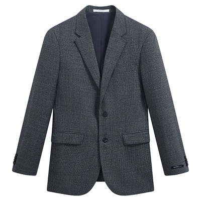 ZIOZIA春季纯色简约男士青年商务气质正装西服外套ZSB11106C