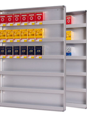 挂墙式展示柜烟草专卖