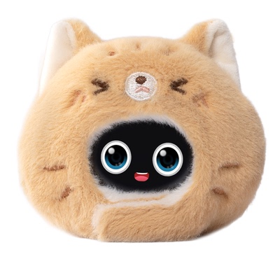 优必选萌UU陪伴机器人AI智能聊天毛绒宠物儿童玩具小女孩生日礼物