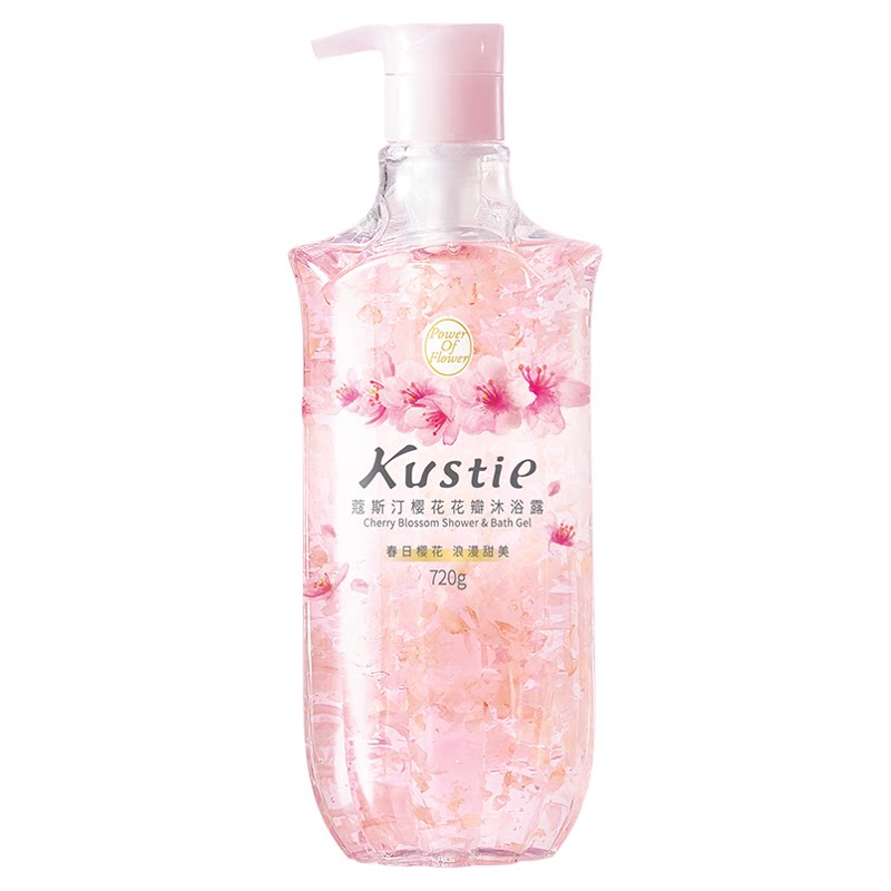 【邝玲玲专链】蔻斯汀樱花花瓣香氛沐浴露持久留香官方正品720gX3