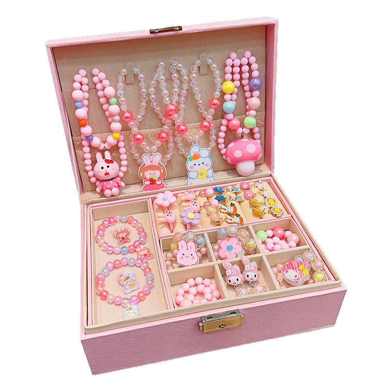 儿童项链手链礼盒小女孩生日礼物