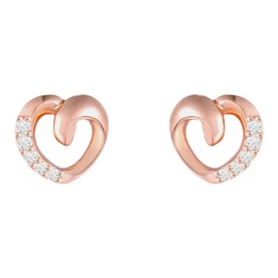 BENSHENG法式love耳钉女