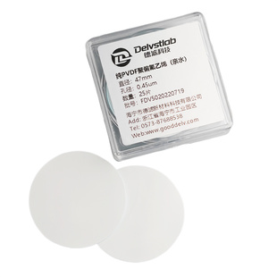 德滤亲水性纯PVDF有机滤膜实验室检测过滤MXene甲醇丙酮电池隔膜