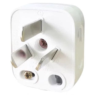 公牛插头三脚3脚电线接线10A电源三孔可拆卸GNT-10S三项家用插