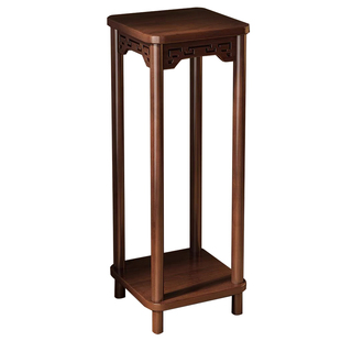 中式花架子客厅落地式置物架阳台多层实木花台室内盆景植物摆放架