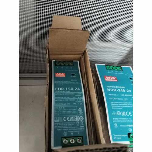 议价全新明纬NDR24024导轨式开关电源240W24V维修
