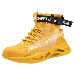 美国外贸劳保鞋赛固透气男中海油高级感卡特征途三防久站不累