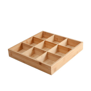 围炉煮茶托盘水果零食火锅果盘餐摆盘四宫格竹盒九宫格干果盒冬季