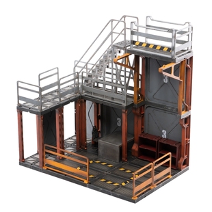 暗源JOYTOY 1/18机库场景 检测/医疗/中转/监控区 兵人展示地台