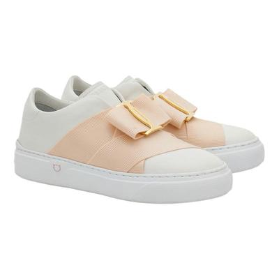 【礼物】FERRAGAMO菲拉格慕女士大号蝴蝶结细节休闲便鞋