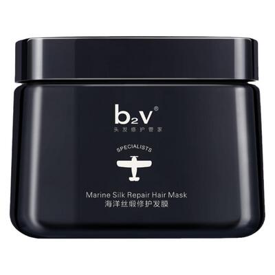 b2v墨藻海洋丝缎修护发膜