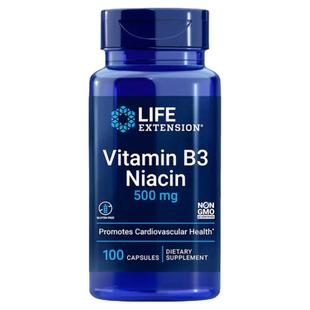 保税美国LifeExtension维生素B3烟酸潮红反映Vitamin B3 Niacin