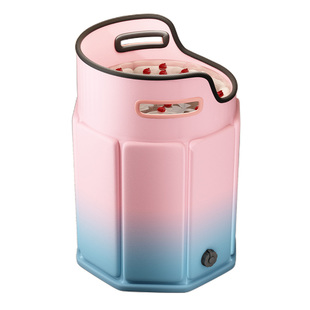 可折叠泡脚桶家用过小腿养生泡脚袋便携洗脚盆保温足浴排水熏蒸桶