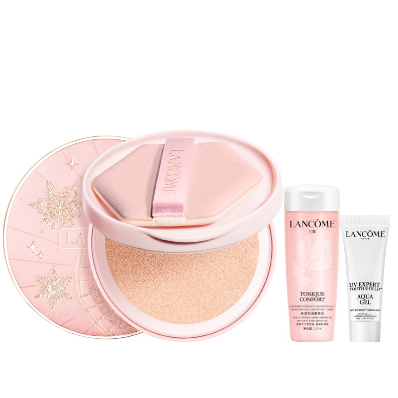 兰蔻小粉水气垫90周年限定版遮瑕粉底液