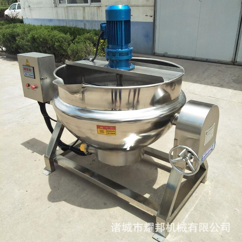 电加热熬糖机商用 自动搅拌糖稀熬制机 麦芽糖熬制机