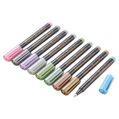 斯塔金属笔油漆笔黑色专用学生用