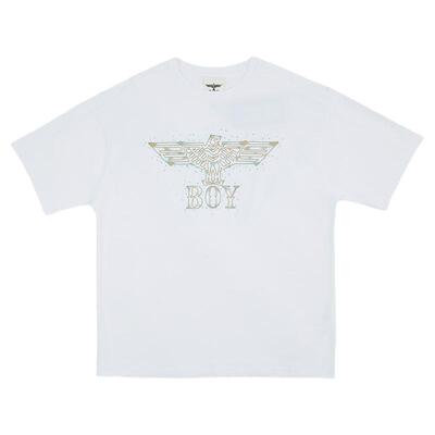 【流光幻海】BOYLONDON夏季时尚幻彩纯棉短袖26年男女T恤N01934