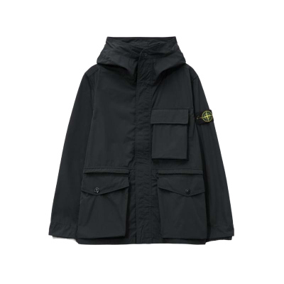 Stone Island/石头岛 Micro Twill Short Hooded Parka 外套男HBX