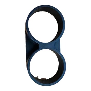 PE管承插配件滴灌喷灌简易接头16/20/25倒刺直接弯头三通堵头管件