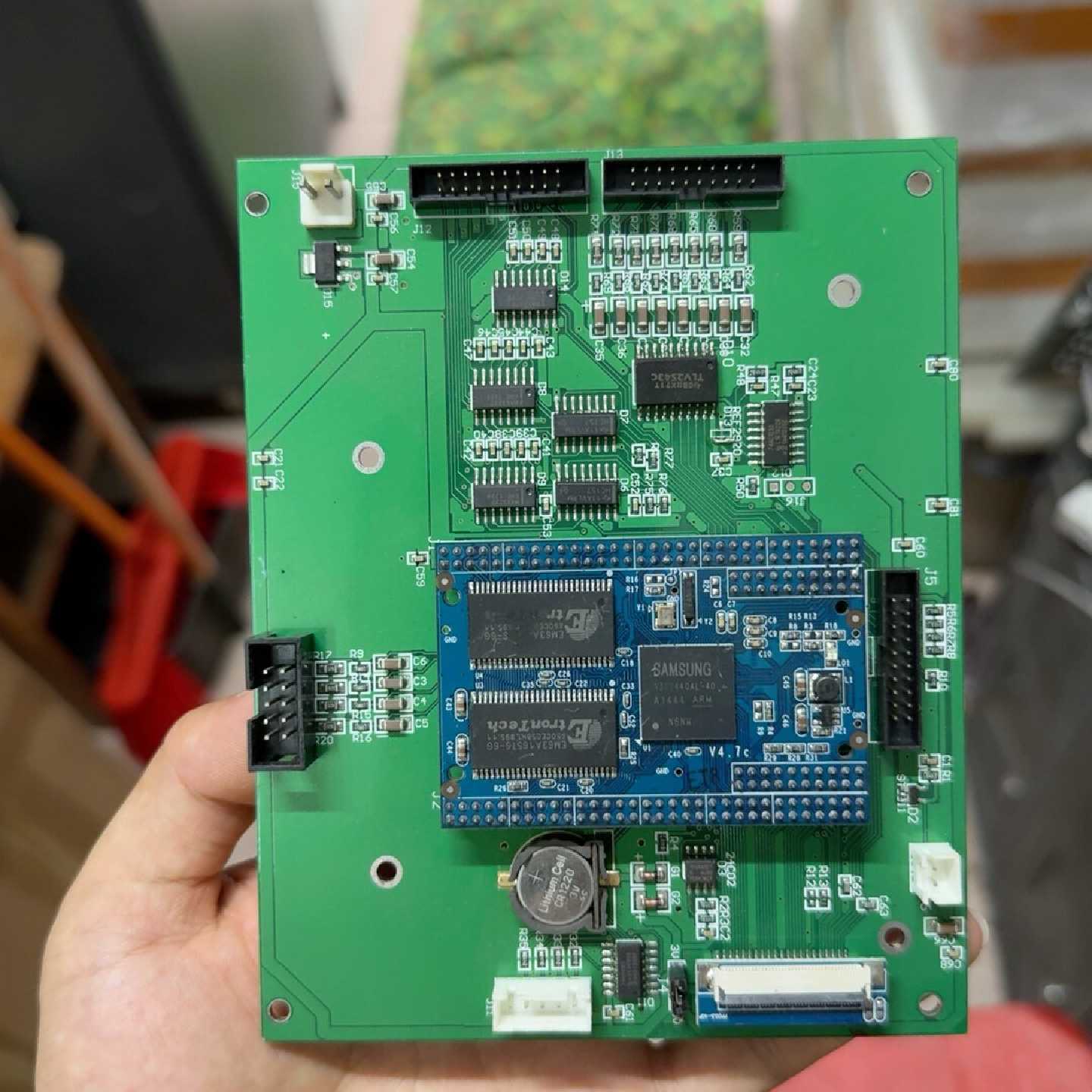 议价STM32主板，带OLED屏，按键，蜂鸣器，继电器，风扇模块维修图片