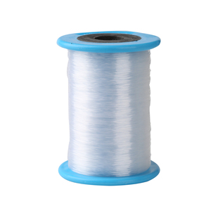 无弹力透明鱼线串珠戒指缠绕编织线大卷水晶线编戒指的尼龙鱼丝线