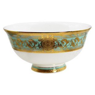 骨瓷碗盘碟餐具套装欧式轻奢家用结婚乔迁送礼饭碗盘子组合高级感