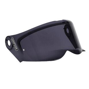 SIMPSON头盔辛普森M30揭面盔电镀镜片透明镜片幻彩黑色美头盔部件