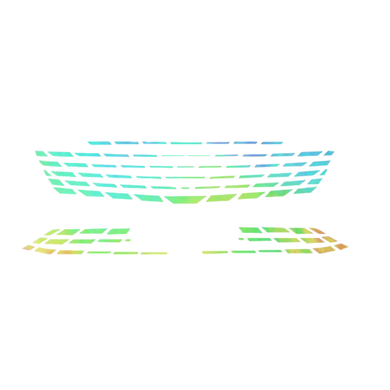 吉利博越L贴纸装饰贴中网满天星