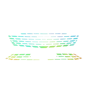 适用于吉利博越L中网满天星车标贴纸车身彩色贴装饰改装改色贴膜