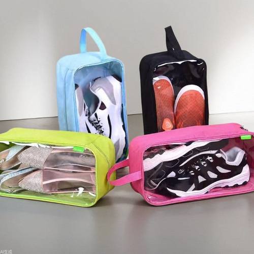 新品 鞋袋装鞋收纳袋旅行神器透明鞋包防尘袋旅游鞋套防尘防霉鞋