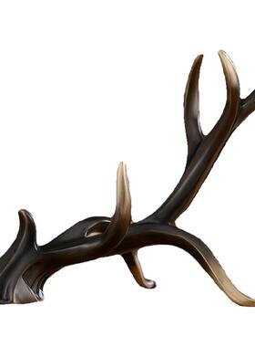 皇普森全铜树枝红酒架轻奢高档客厅餐厅玄关装饰摆件高级酒柜摆件