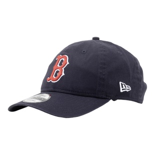 韩国代购NEWERA纽亦华MLB球队940软顶大标棒球帽波士顿红袜藏蓝色