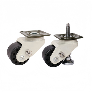 替CGP22-D72-DE水平调节轮带中心调整块丝杆刹福马万向轮支撑脚轮