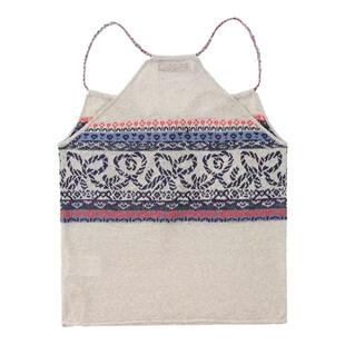 官方授权SquareCircle方圆针织提花挂脖陶瓷串珠抹胸短款背心吊带