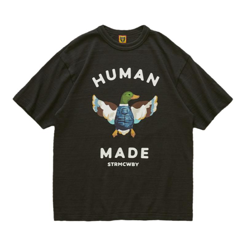 現(xiàn)貨 HUMAN MADE GRAPHIC TEE 日產(chǎn)牛仔鴨子竹節(jié)棉短袖T恤24AW