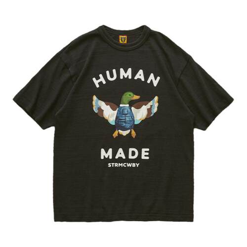 现货 HUMAN MADE GRAPHIC TEE 日产牛仔鸭子竹节棉短袖T恤24AW