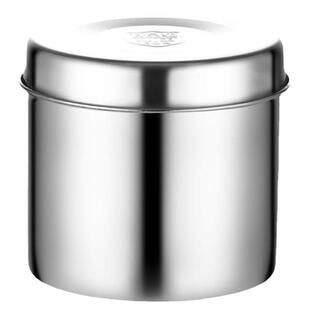 304不锈钢食物食品留样盒学校食堂餐厅厨房取样留样瓶药膏罐带盖