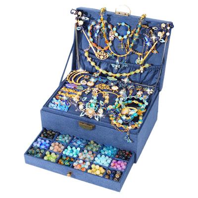 女孩子古风梦蝶琉璃串珠