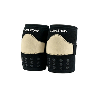 lunastory护膝婴儿爬行护肘装备防滑儿童宝宝学步膝盖护具夏薄款