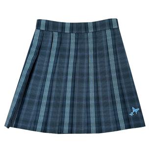 北璃酱日系jk制服燕尾蝶原创正版百褶高腰半身裙校供女学生短裙子