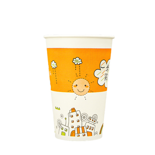 一次性加厚豆浆杯带盖吸管外带早餐打包现磨豆浆纸杯热饮杯商用