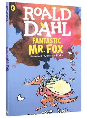 送音频正版了不起的狐狸爸爸父亲英文原版Fantastic Mr. Fox罗尔德达尔Roald Dahl小学一二三四年级必读推荐小说章节书英语