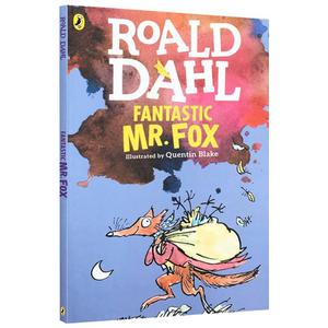 送音频正版了不起的狐狸爸爸父亲英文原版Fantastic Mr. Fox罗尔德达尔Roald Dahl小学一二三四年级必读推荐小说章节书英语