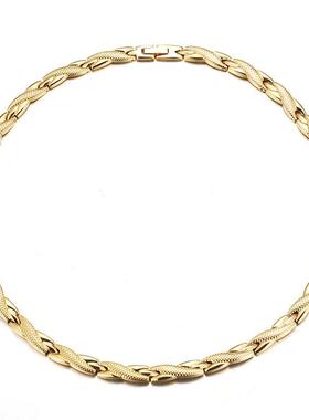 欧美能量龙纹项链健康不锈钢