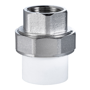 顶建4分6分20ppr25内丝外丝铜活接内牙铁活接头PPR水管配件管件材