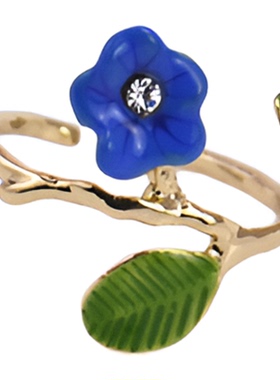 度假风质感精致轻奢时尚开口戒指