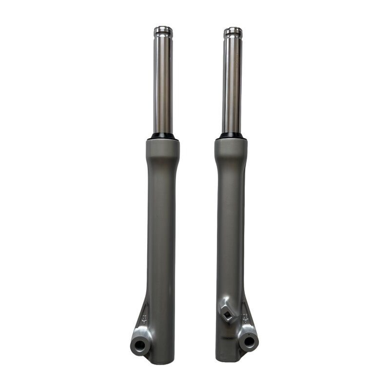 适用豪爵弯梁车UH110前减震器HJ110-7C前减震器前避震器前叉原装