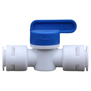 净水器3分快接球阀免卡扣接头过滤器三分开关阀门纯水机通用配件