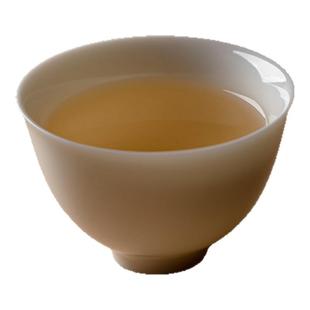 里作中国白高端羊脂白玉瓷小茶杯超薄胎品茗杯功夫茶具纯白闻香杯
