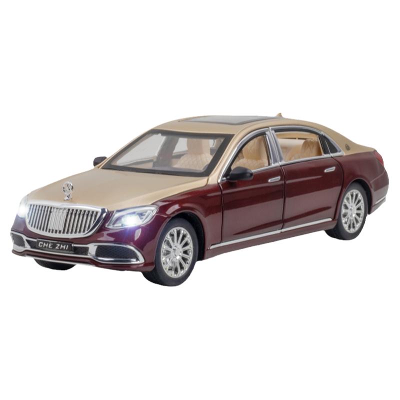 奔驰迈巴赫S600合金汽车模型摆件